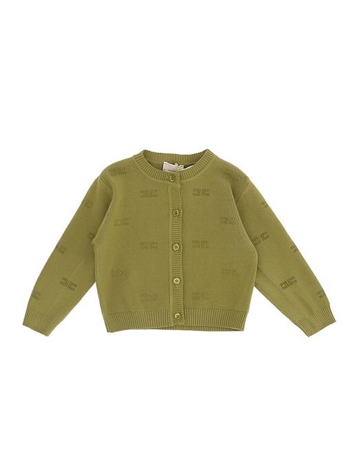 Cardigan, bambina, logato. ELISABETTA FRANCHI | EGMA041 C FL0601059